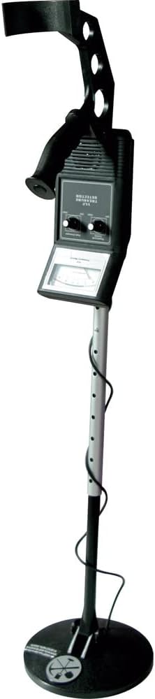 Bounty Hunter VLF Metal Detector, User-Friendly with Power & Sensitivity Control, Trash Eliminator for efficient Searching, and Requires 2 9-Volt Batteries for Optimal Performance and Convenience.