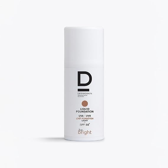 Dermoskin Be Bright SPF50+ Likit Fondöten 33ml - Light
