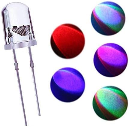 LED Emitting Diode Slow Flash Multi Color Changing Dynamics LED Diode Lights - 200pcs