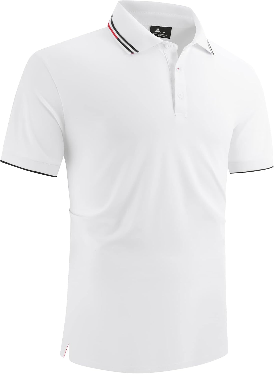 Mens Polo Shirts Short Sleeve Moisture Wicking Golf Shirt Classic Fit Performance Collared T-Shirt