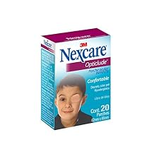 Nexcare Opticlude Orthoptic Eye Patches Box, Junior Size, 20 Count