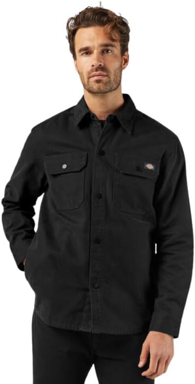 Dickies Men's Duck Canvas Shirt Jacket