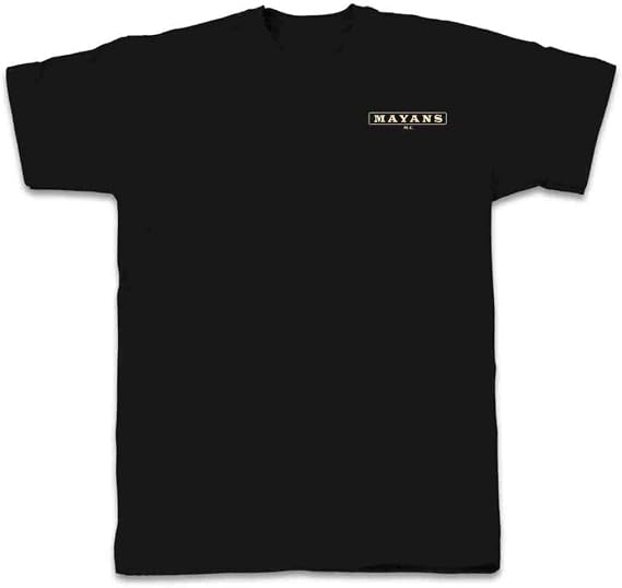 FX Mayans M.C. Santo Padre Mexico Adult Short Sleeve T-Shirt