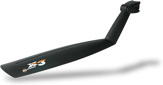 SKS X-Tra-Dry Rear 26 Mudguard Black One Size Fahrradzubehör aus schlagfestem Hochleistungskunststoff superleicht und extrem stabil winkelverstellbare Befestigung