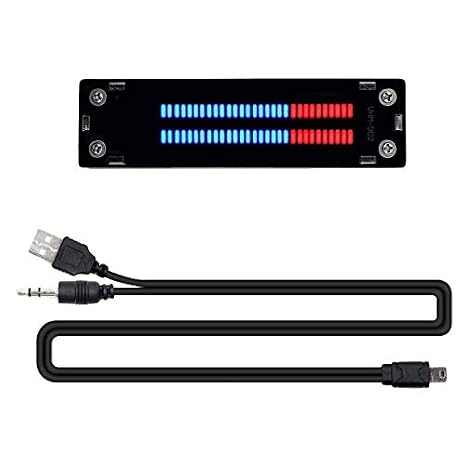 VHM-902 Mini Dual 30 Level Indicator VU Meter Stereo Amplifier Board DIY Kit with AGC Mode