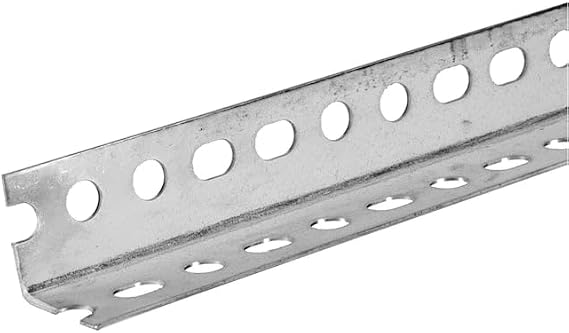 Garage Steel Perforated-Slotted Punch Angle 8' Feet 14GA Joint Angle Iron