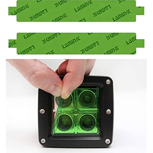 Lamin-x Custom Fit Green Fog Light Covers for Ford Super Duty F250F350 20-