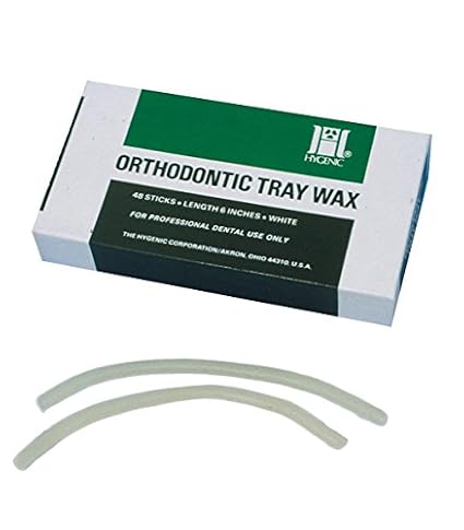 Coltene CO-H00827 Hygenic Orthodontic Tray Wax, Shape, White (Pack of 48)