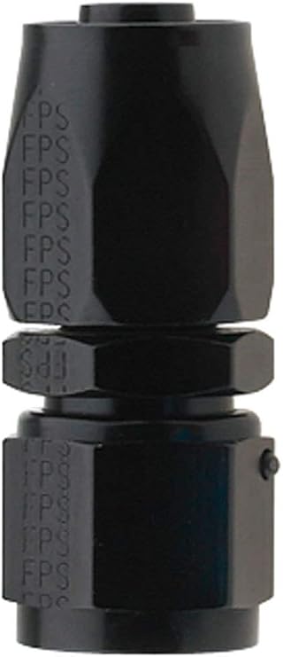 Fragola 220116-BL Pro-Flow Black Size (-16) Straight Hose Fitting