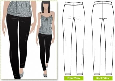 Style Arc Ladies Sewing Pattern Elle Pants
