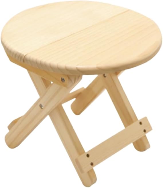 Solid Wood Folding Chairs Lightweight, Portable, Space Saving Design for Kitchen, Living Room, Dining Room, Office, Outdoor Use Durable Extra Seating for Small Spaces