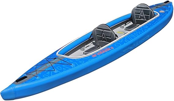 Advanced Elements - AirVolution2TM Tandem Inflatable Kayak with Drop-Stitch and Carry Bag