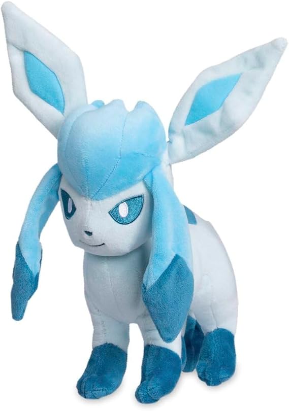 Pokemon Center Plush Glaceon Poke Plush - 11 14 In.