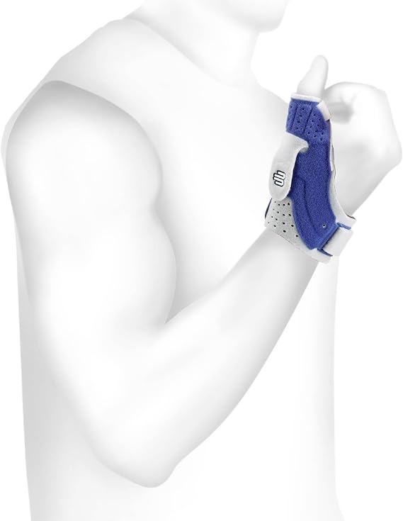 Bauerfeind - RhizoLoc - Thumb Stabilizer - Splint for Fast Relief from Painful Overuse, Restricts Thumb Joint Movement, Skier's Thumb Support, Adjustable & Comfortable