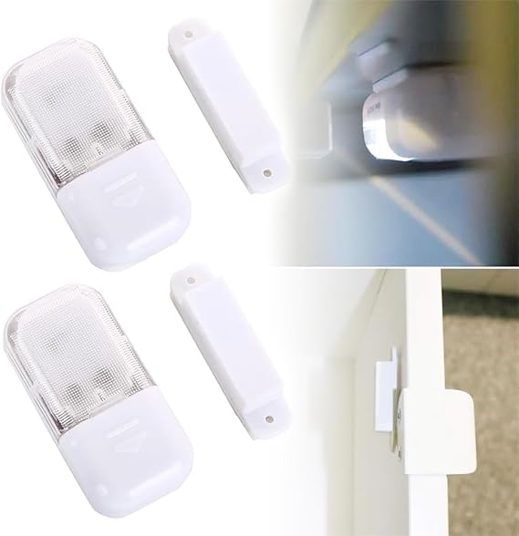 2 Adet Otomatik Manyetik Sensörlü 1W 10Lm Led Lamba, Dolap içi, Araç içi, Çok Amaçlı Aydınlatma [Enerji Sınıfı A+++]
