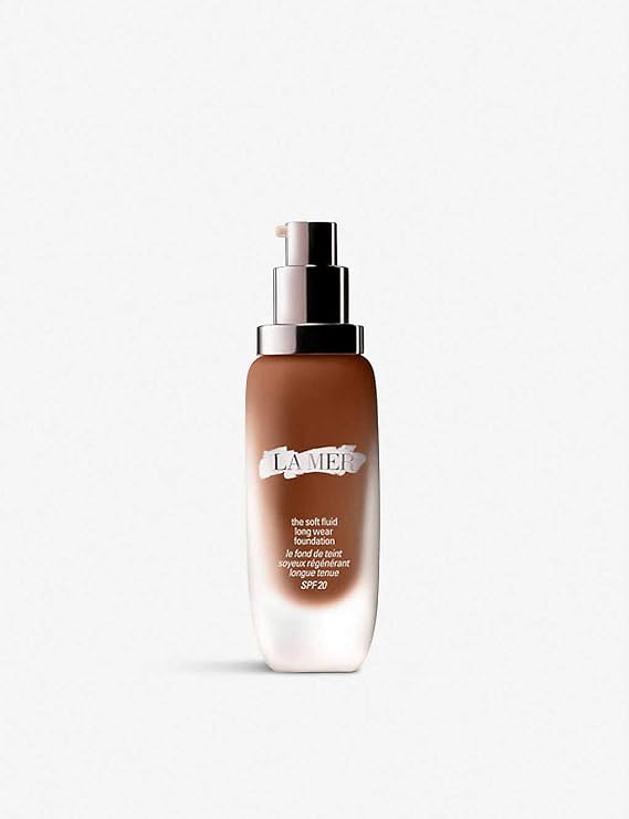 La Mer The Soft Fluid Long Wear Foundation Broad Spectrum SPF 20-420 Terra (Deep Skin with Neutral Undertone) - 1 oz / 30 mL