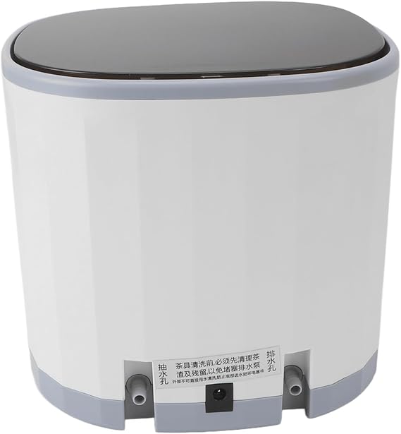 Portable Mini Dishwasher, Efficient Cleaning USB Automatic Tea Cup Cleaner Countertop Dishwasher for Home Office Outdoor