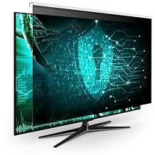 EZ-Pro Screen Protector Privacy Screen Panel for 22 inches (Screen Measured Diagonally) Computer Monitor, Anti Blue Light and Easy Installation, Screen Panel Size 12.5" Height x19.4 Width