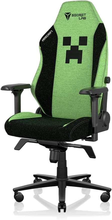 Secretlab TITAN Evo Minecraft Gaming Chair R Size Fabric Secretlab Game Ergonomics Ergonomics PC Chair 4D Armrest Gaming Furniture Adjustable Lumbar Support Gaming Chair PC Chair Comfort 165 Degree
