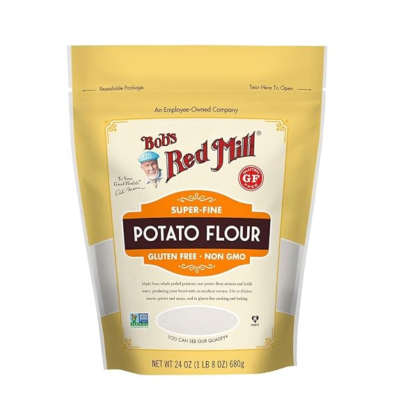 Bobs Red Mill Flour Gluten Free Potato, 24 Oz, Pack of 1