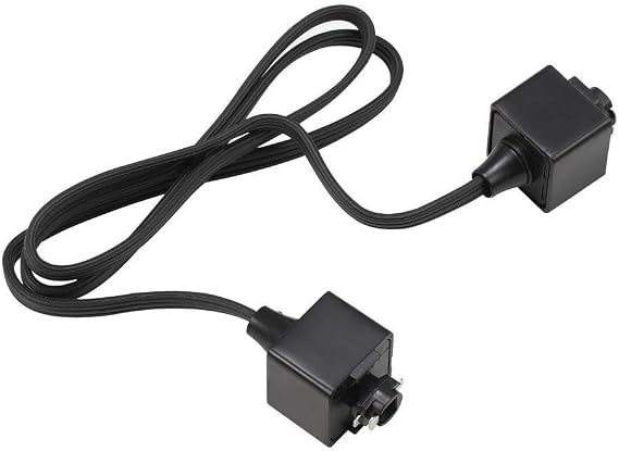 Cal Lighting CALHT-306-BK Transitional 24In Jumper Track Lighting Accessories, Black