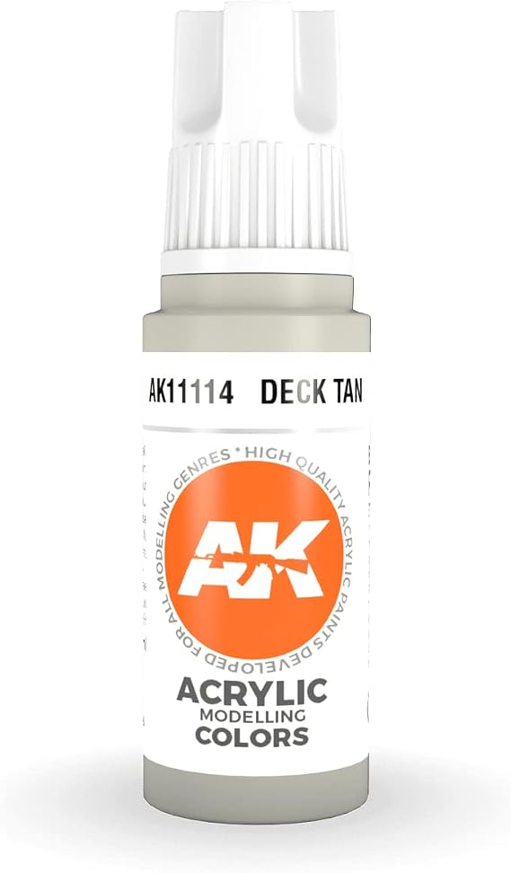 AK Interactive 3rd Gen Acrylic Deck Tan 17ml