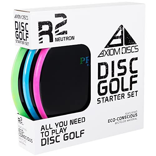 Axiom Discs 3-Disc R2 Disc Golf Starter Set Colors and Models May Vary