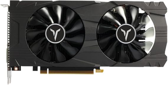 Yeston Gaming GTX 1050 ti 4GD5 128bit Graphics Card Desktop Computer PC Video Graphics Card PCIE 3.0 GDDR5 1050 Ti Video Card for PC (Double Fans)