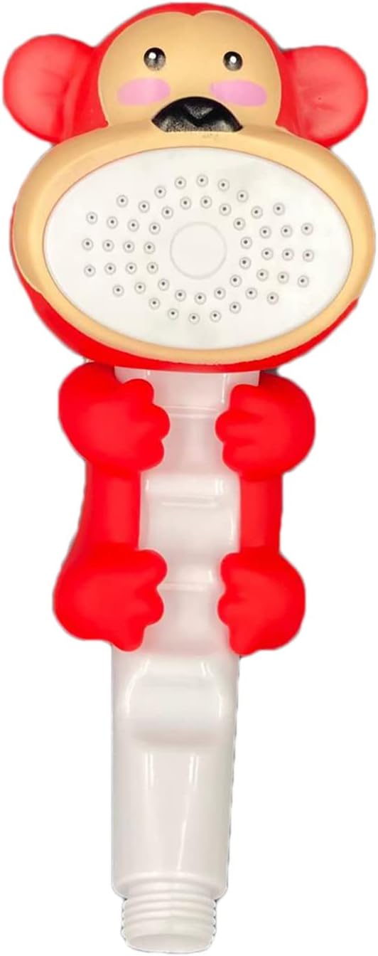 Bluefox Baby Shower Head with Cute Animal Figure – Mothers' Helper Educational Bath Toy, Easy Installation, Hand-Eye Coordination Developer, Colorful and Fun for Kids