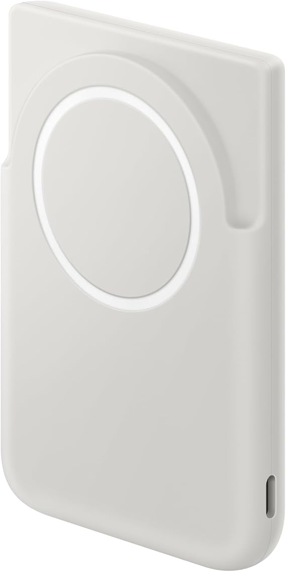Samsung Galaxy Magnetic Wireless 5,000mAh Battery Pack | Cordless or Wired Super Fast Charging, Built-in Magnets, Sturdy Kickstand