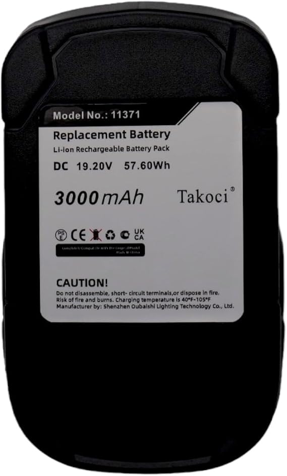 3000mAh Compatible with Craftsman115701 115710 115740 115760 115780 115790 115800 115810 115820 115830 115850 115860 115920 115930 115940 115950 115970