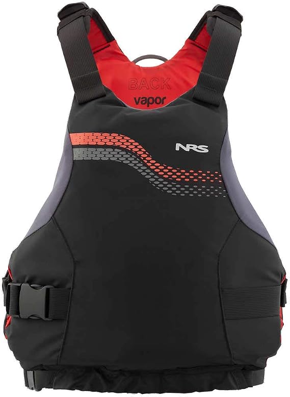 NRS Vapor Kayak Lifejacket (PFD)-Black-L/XL