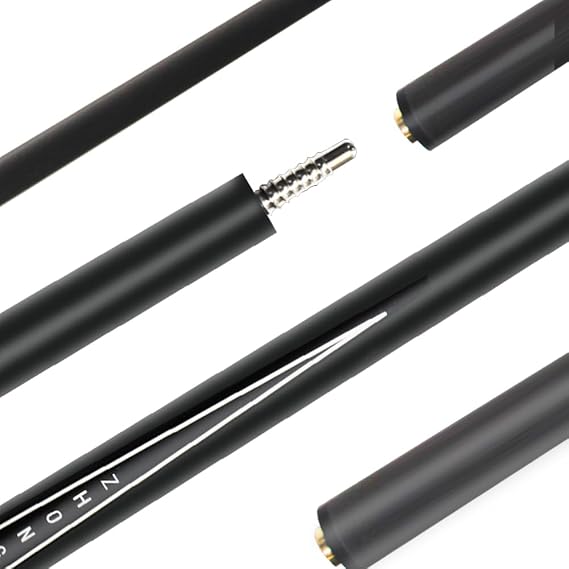 Carbon Fiber Billiard Pool Cues Set, 58 inches, Includes 4 Cues
