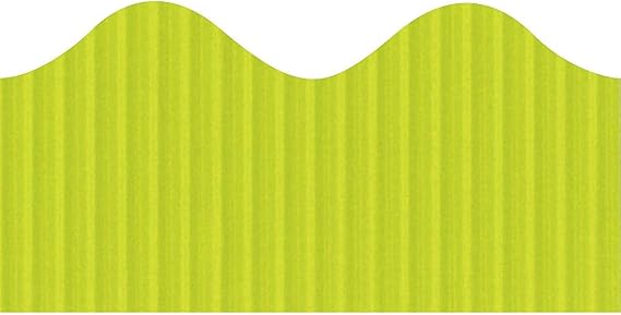 Bordette Decorative Border, Lime, 2-1/4" x 50', 1 Roll