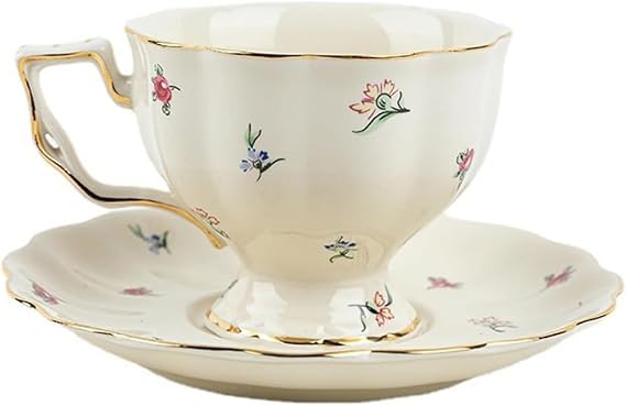 220ml Coffee Cup Tea Tray Set, Beautiful Cup, Tea Cup and Tray Set, Elegant Coffee Cup Tea Set, Home, Office, Party