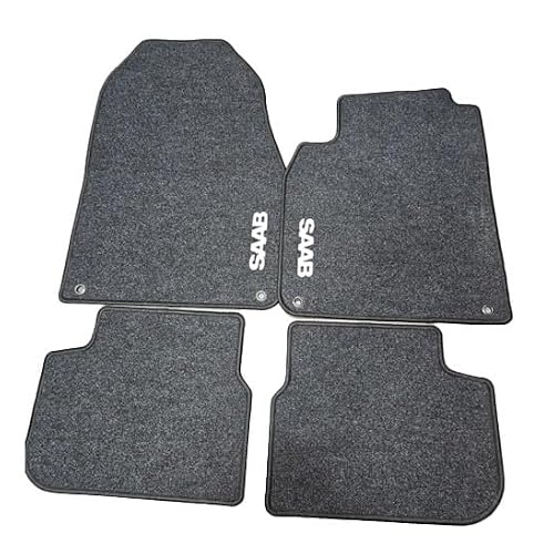 Saab Original 9-3 Floor Mats - Black Convertible 12825834