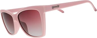 goodr Glam G Polarized Sunglasses Women Medium Fit, Cat-Eye Frames, UV400, Gradient/Mirrored Lenses, No Slip, Multi Styles