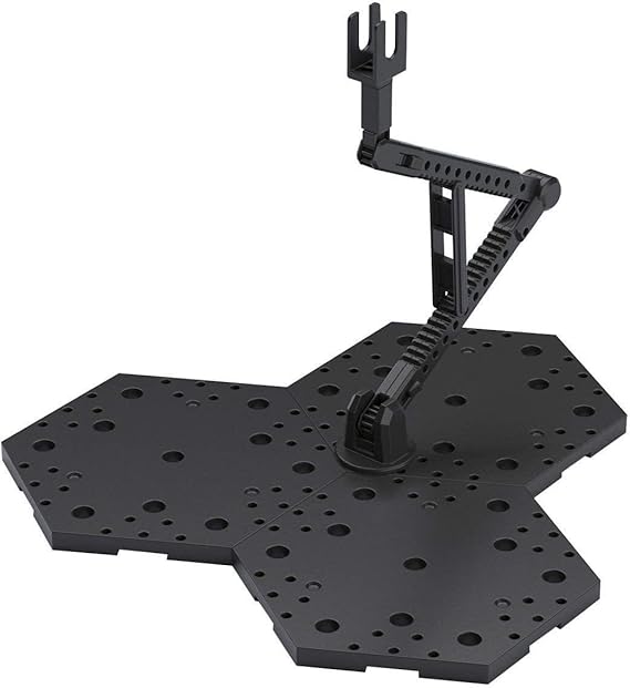 Bandai Hobby - Accessory - Black Action Base 4 (1/100) Model Kit Base