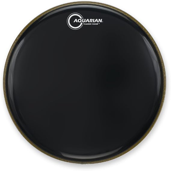Aquarian Drumheads ACC12BK Drumhead Pack, Black