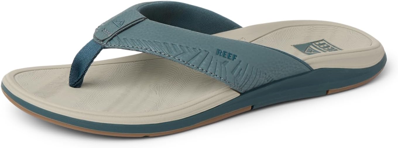 REEF Mens Offshore Flip Flop, Cushion Footbed, Arch Support, Durable Outsole