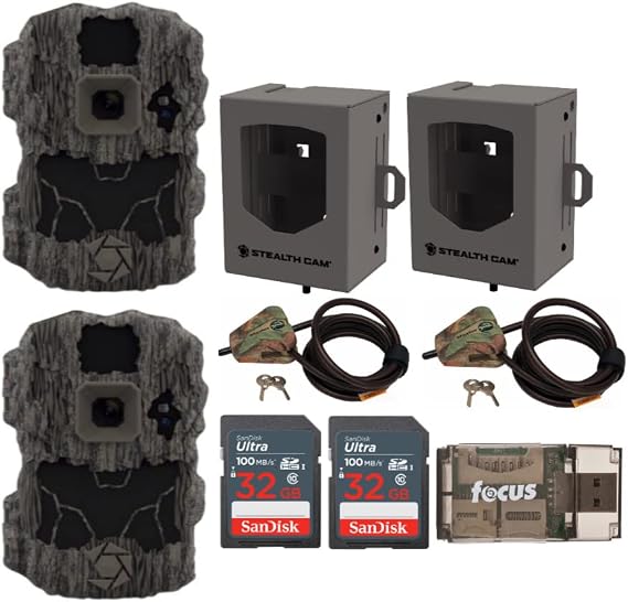 Stealth Cam DS4K 32 Megapixel and 4K Video at 30FPS Ultimate Camera Bundle