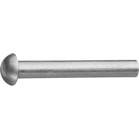 64098 Iron Rivet, 3/16" Diameter, 1-3/4" Long (Packed 36 Per Poly Bag)