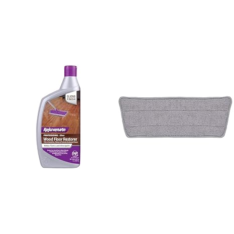 Rejuvenate 32oz Wood Floor Restorer and Microfiber Restorer Pad