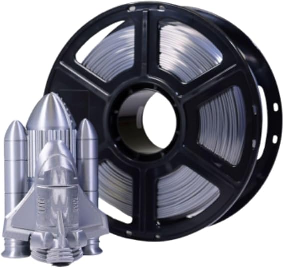 MakerBot 375-0084A Metallic Color Series 1.75mm PLA Filament (Silver)
