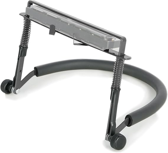 EASTROCK Universal Harmonica Holder Adjustable Liberate Hands Black