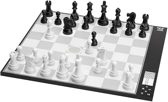 Dgt Centaur 40 x 40cm Chess Computer | LED move indicators, weighted pieces, e-paper display, rechargeable power
