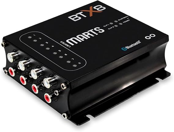 8 Channel Output 32Bits 96KHz Bluetooth Marts Digital DSP / BTX8-DSP