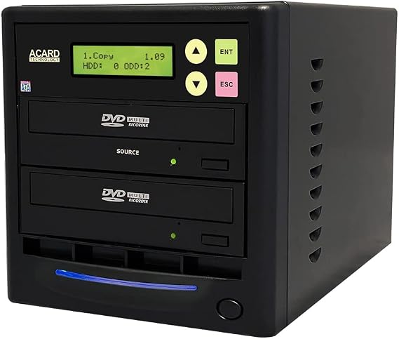 ACARD 1 to 1 CD DVD Duplicator Copier Standalone Tower 24X Burner