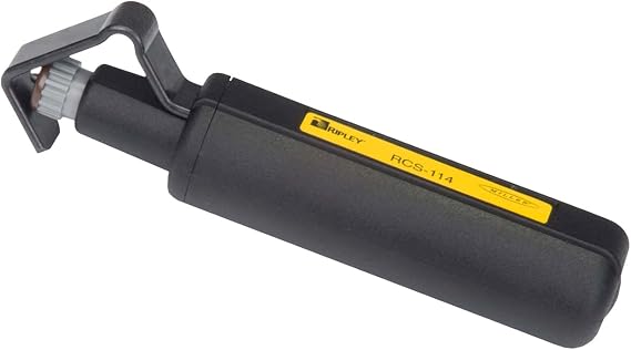 Miller RCS-114 Hard Cable Jacket Strippers for Professional Technicians, Electricians, and Installers, Easily Portable Tool, 3.5 Ounces