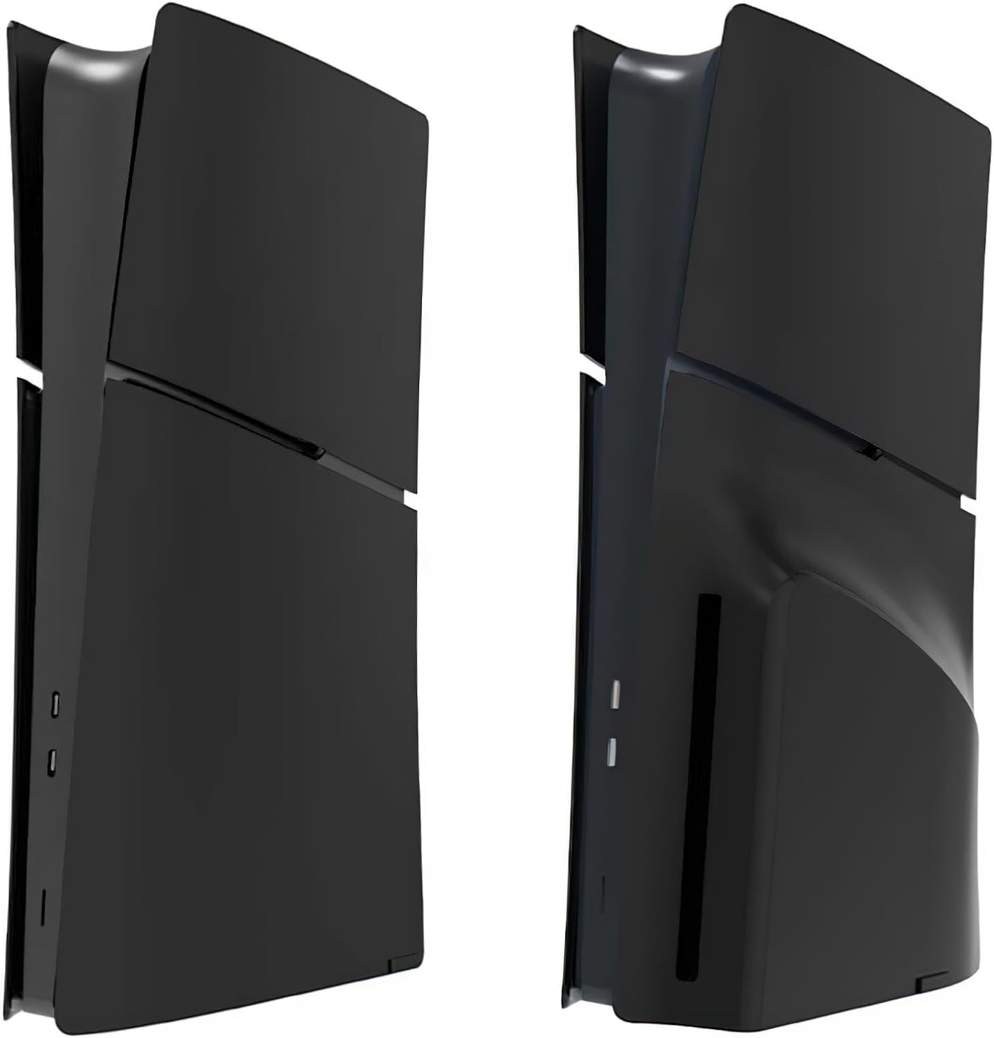 5 in 1 Slim Version Plate Cover for PS5 Disc and Digital Edition Consoles, Shell Panel, Compatible with PlayStation 5 Slim Accessories Protective Replacement Faceplate